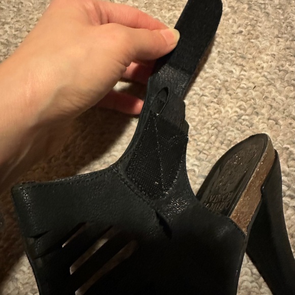 Vince Camuto Open-Toed Strappy Sandal Heels Size 8 - Picture 5 of 7